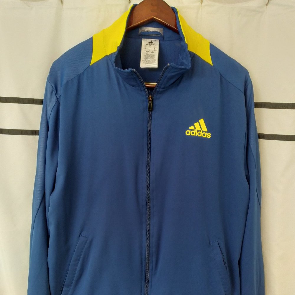 Adidas Barricade Full-Zip Tennis Jacket (L)